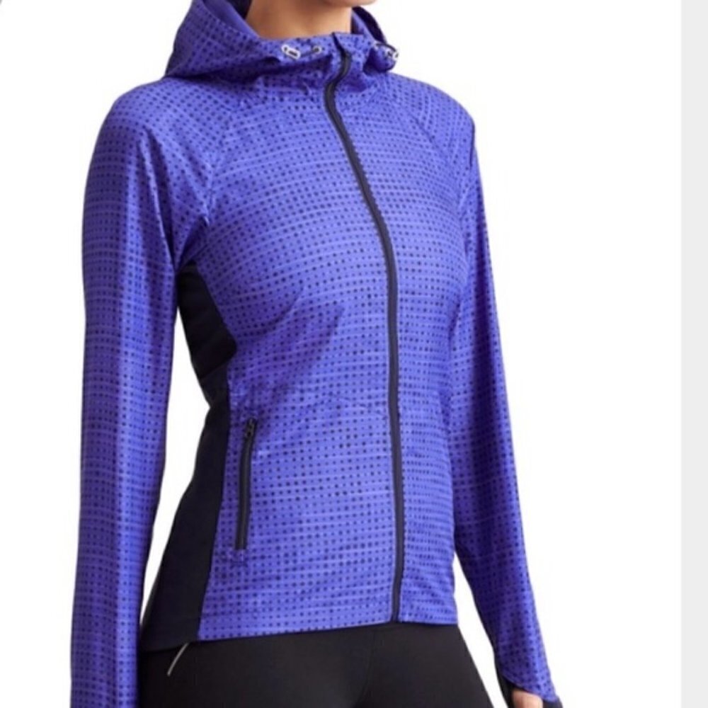 New  Athleta Accelerate Reflective Jacket NWT Size XXS = 00 - Picture 2 of 16